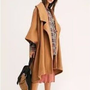 NWT Free People Cape Coat